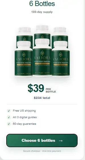 Order valiora 6 Bottles